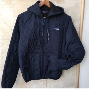 [Patagonia] Quilted Bomber Hoody Jacket 💙